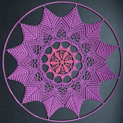 Mandala 'Snow Crystal - Aleksandra Pavlova