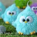 Fur Bird Amigurumi pattern 