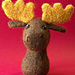 Felted Knit Amigurumi Moose pattern 