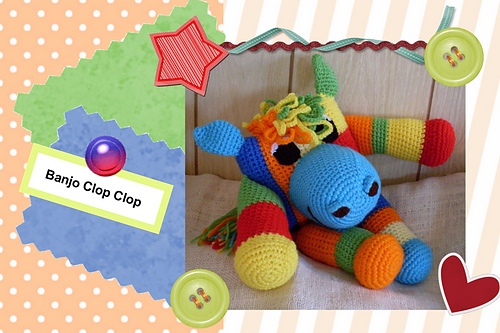Funmigurumi Clop Clop: Banjo the Pony - Clotilde Menendez