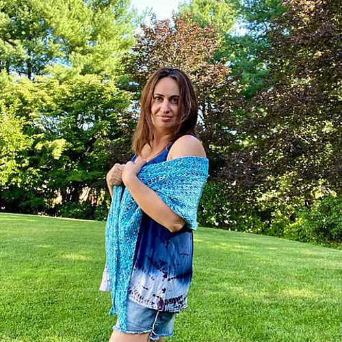 Ravelry Take Along Shawl pattern by Chic and Regal Knits