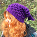 Mermaid Slouchy Hat pattern 