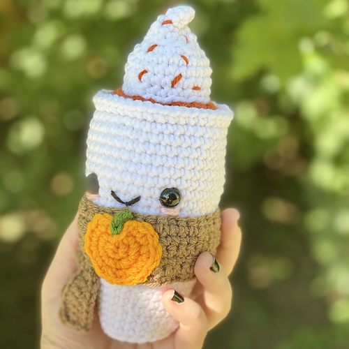 Amigurumi Pumpkin Spice Latte photo 6