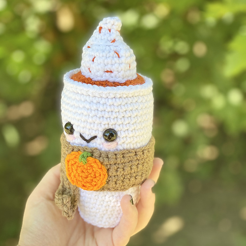 Amigurumi Pumpkin Spice Latte photo 4