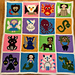 Mythical Creatures Blanket pattern 