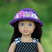 I added some flowers to this hat.  Pattern info in the notes section.