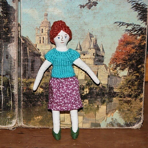 Placket Tee for Tiny Rag Dolls photo 8