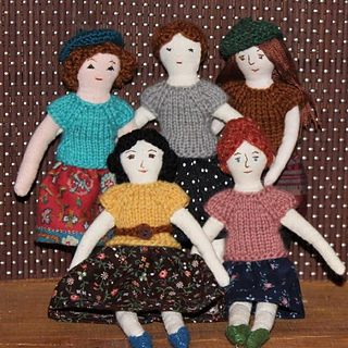 Small deals rag dolls