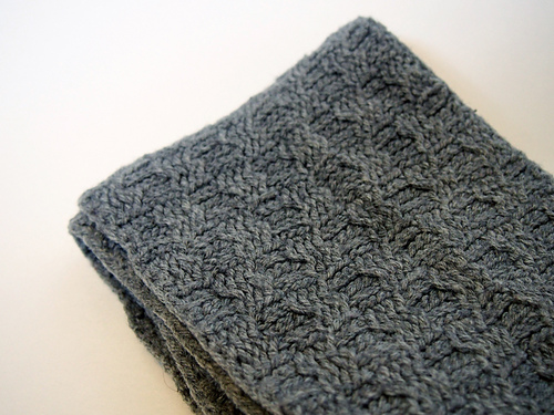 Slip Stitch Basket Weave Scarf photo 1