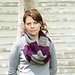 Bulky Striped Cowl pattern 