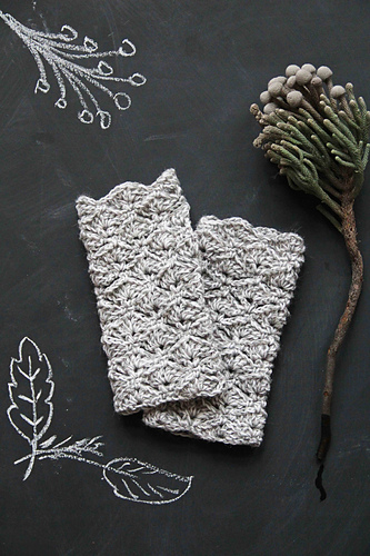 Chunky Fingerless Gloves photo 3