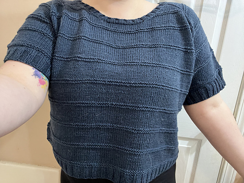 Avslappet Tee - bycreatingkendall