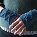 Inverness Diamond Knitted Handwarmers pattern 