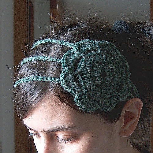 Headband with Flower 다른 모습 2