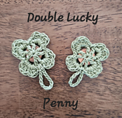 Easy Lucky Penny Holder crochet pattern