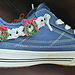 Wrap your sneaker in Christmas charm crochet pattern.