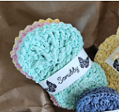 Craft ready Scrubbie, comes with printable belly band