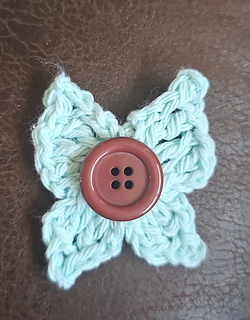 butterfly crochet to turn a tee into a tank.