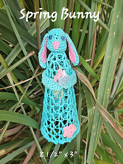 Spring Easter Bunny Crochet Pattern.