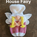 House Fairy plastic bag holder crochet pattern by crochetmethat.com