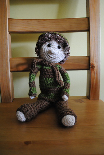 Amigurumi 'Bryan' Boy Doll photo 2