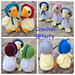 Edwardian Birds in Bonnets pattern 