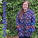 Stardust Mosaic Duffel Coat pattern 