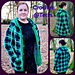 Highland Fling Mosaic Duffel Coat pattern 