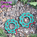 Christmas Wreath Keychains pattern