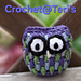Mosaic Owl Keychains pattern