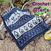 Doggie Kisses Mosaic Throw pattern