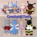 Insect Doll Loveys pattern 