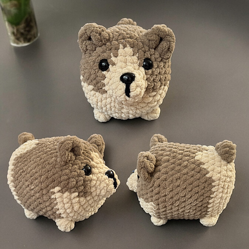 Loaf Puppies - Crochet by DoraLily