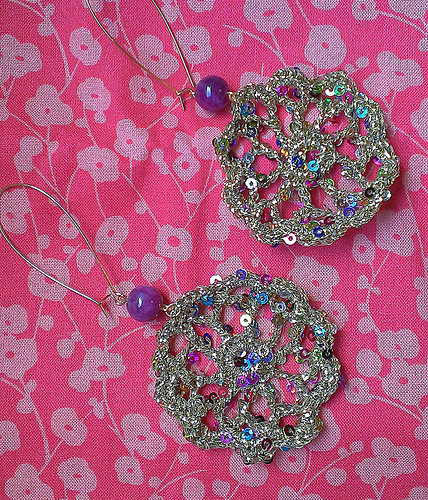Motif Earrings and Necklace photo 3