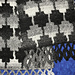 Opposing Spheres Scarf pattern 