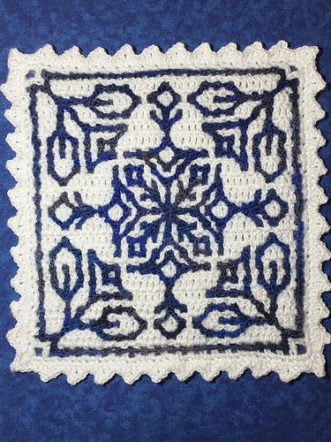 Blackwork-Style Squares photo 12