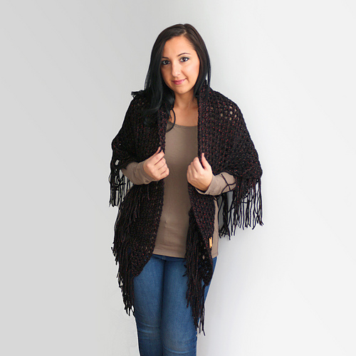 Chunky Fringe Shawl photo 5