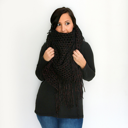 Chunky Fringe Shawl photo 6