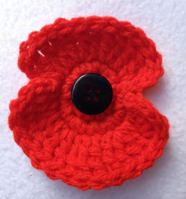 Ravelry Remembrance Poppy Pattern By Mary Thomson