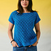 Delphinium Lace Tee pattern 