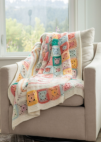 Cozy Kaleidoscope Throw