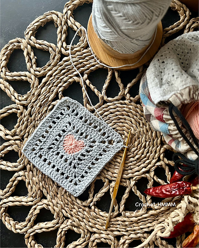 'Home Is Where The Heart Is' Afghan Square photo 3