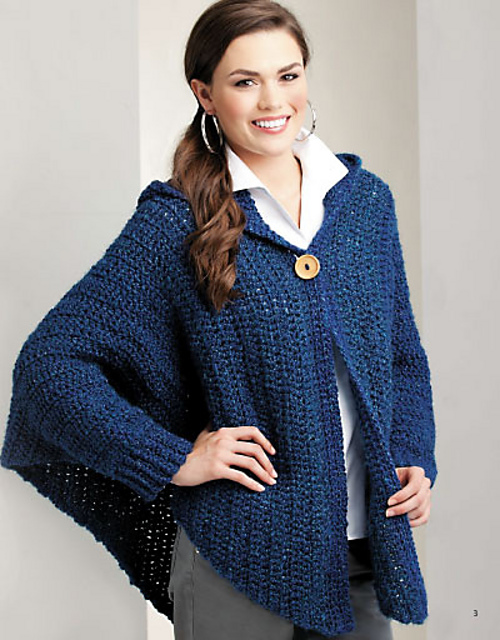 cuffed shawl