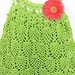 Pineapple Cascade Baby Dress pattern