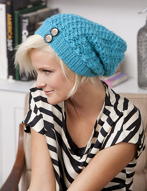 Ravelry: Urban Revival Slouchie Beanie 