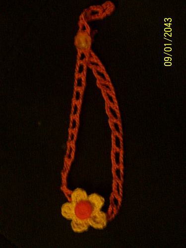 Adjustable Flower Ankle Bracelet photo 5