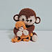 Panchi Punch Monkey pattern 