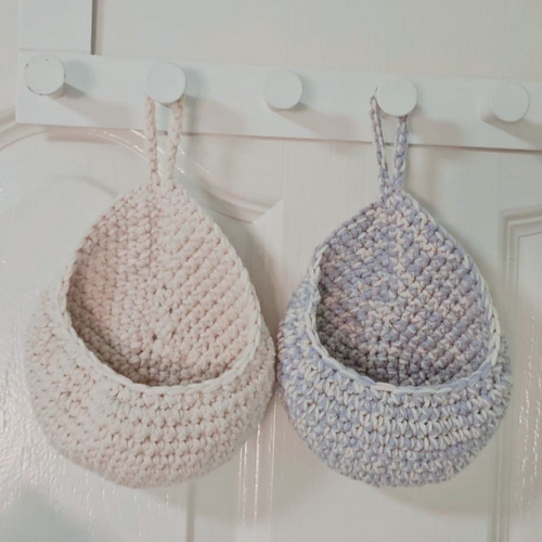 Crochet Hanging Basket