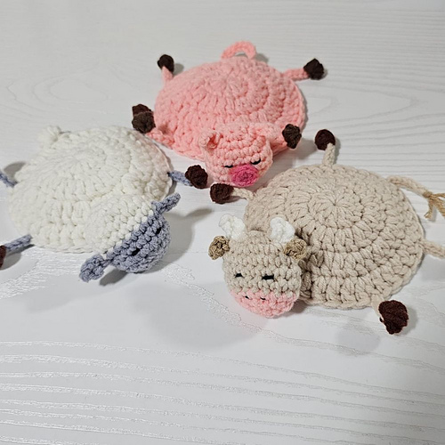 Pop-up Farm Animal Coasters