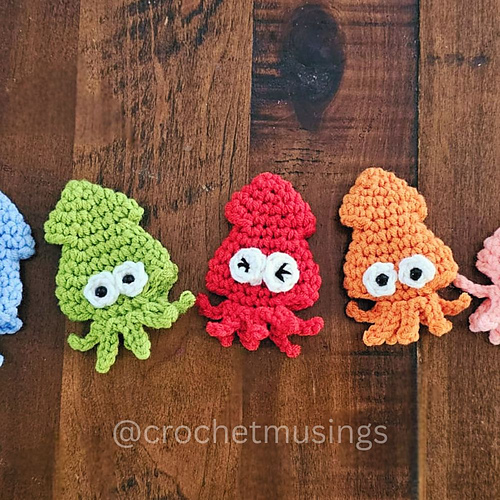 Squid Crochet